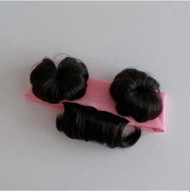 Resim Taşıyıcı Yönlü Bebek Saç Bandı, Pembe Çiçekli, Çocuk Ve Bebekler İçin 2'li Set Rd Çok Renkli 