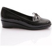 Resim Dgn 3070 Kadin Comfort Ayakkabi 3070-2532-R6201 Siyah Kroko 