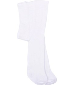 Resim Hepsine Rakip Kız/erkek Bebek Çocuk Külotlu Çorap Pamuk Çorap 3 Lü Paket Beyaz 