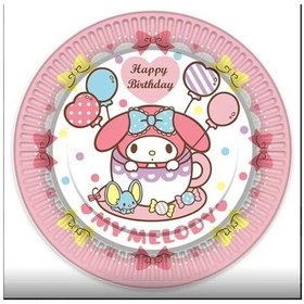 Resim Tabak My Melodi-kuromi 8li Karton Tabak +3 