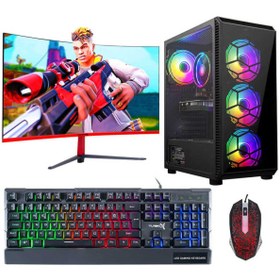Resim TURBOX Tx5155 I5 9400f 16gb Ram 512gb Ssd 4gb Gt740 23.6 Curved 100Hz Oyun Hazır Sistem 