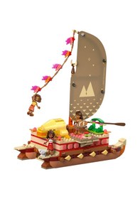 Resim LEGO® ǀ Disney Moana’nın Macera Kanosu 43270 - 6 Yaş ve Üzeri Çocuklar için Yaratıcı Oyuncak Yapım Seti (529 Parça) 