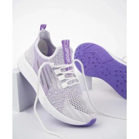 Resim Tutinom Ortopedik Yumuşak Taban Günlük Yazlık Sneaker Spor Ayakkabı Pembe Lila Beyaz Anne Kız Kombini 
