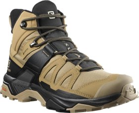 Resim X Ultra 4 Mid Gore-Tex Su Geçirmez Bej Erkek Outdoor Bot Salomon