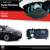 Resim S Dizayn S-dizayn Citroen Cactus Çelik Karter Muhafaza Koruma 2014-2018 A Kalite Cı-c4c-ckm 