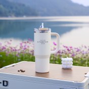 Resim Paslanmaz Çelik Yalıtımlı Tumbler 900ml, Pipet ve Saplı, Sızdırmaz, BPA İçermez, Açık Hava Kampı ve Sporlar için İdeal, Çok Renkli 
