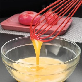 Resim Braventa Collection Safestore 2'li Silikon Yumurta Puding Sos Kremşanti Çırpma Teli Çırpıcı 