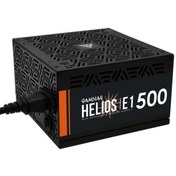 Resim Hızlı Stok GAMDIAS 500W 80 HELIOS E1-500 12cm Fanlı Power Supply 