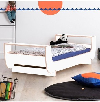 Herseycik Ninnimo Montessori 90X190 Yatak Uyumlu Karyola Y10-2 Ceviz