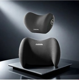 Resim Dashanshop Black 2 Adet Ergonomik Araç Koltuğu Başlık Bel Yastığı Desteği Seti Çeşitli Modellere Uygun 