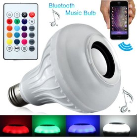 Resim Bluetooth Hoparlör Akıllı Led Ampul Lamba 5224 