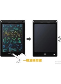 Resim Renas Store 20 Inc Renkli LCD Grafik Dijital Kalemli Çizim Tableti Yazı Tahta Not Yazma Eğitim Tableti Siyah 