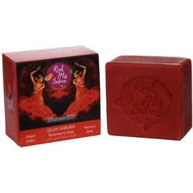 Resim Renk Mis Sabun Kakava Çilek Katı Sabun 1 Adet 