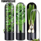 Resim YUHUPHYLLIC 3 adet Siyah Kapaklı Şeffaf Plastik Sebze Saklama Kapları - Bitkiler, Yeşiller ve Taze Ürünlerin Korunması İçin Mükemmel, Tekrar Kullanılabilir ve Klipsli Tasarım, Mutfak, Kamp ve Karavan Kullanımı İçin İdeal, Kamp Gereksinimleri | Modern Mutfak Eşyaları | Dayanıklı Plastik 