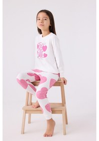 Resim Rolypoly Kız Çocuk Pembe Pijama Takımı Rp3471-c-v1 Pembe 