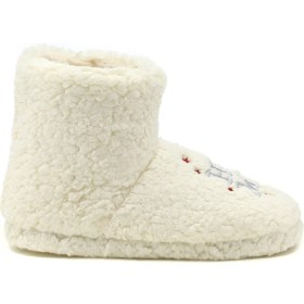 Resim Polaris 601078.Z1PR Beyaz Kadın Panduf 