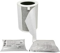 Resim Faf Fresh Air Filter 10 Adet Xiaomi Smart Purifier 4 PRO İle Uyumlu Filtre Üstüne Uyumlu Gümüş İyonlu Elektrostatik Toz Tutucu Ön Filtre 