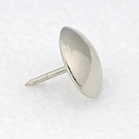 Resim Asa Store Kısa Çivili Gümüş Nikel Kabara Raptiye 6,5 mm - 100 