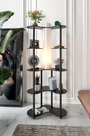 Resim messer MARİPOSA LAMBADER KİTAPLIK SİYAH 