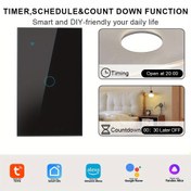 Resim 1/2/3/4 Grup Akıllı Işık Anahtarı Alexa & Google Home Ses Kontrolü, Kablosuz ve WiFi Bağlantılı, Zamanlayıcı/Geri Sayım, Uygulama Kontrollü (Alexa/Google), Lüks Temperli Cam Panel - ABD Standartı, Geniş Voltaj 110V-240V, Nötr Tel Gereklidir - Oturma Odası, Yatak Odası, Ofis, Kafe için İdeal - Amazon Alexa & Google Assistant ile Uyumlu, Ticari Aydınlatma Kontrolü, Şık Dokunmatik Arayüz, Premium Bitim, Teknoloji Meraklı Ev Sahipleri 