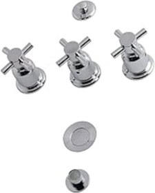 Resim SanalAMCA Store Brass Kb6321Dx Concord Bide Musluğu, Parlak Krom, 8 X 2,13 X 2,13 