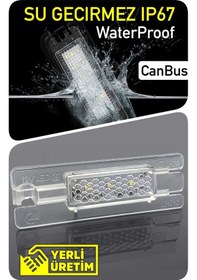 Resim Volkswagen Vw Beetle 5c Canbus Led Bagaj Aydınlatma Ledi Lambası 