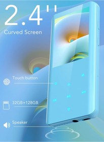 Resim AGPTEK 32GB Bluetooth 5.0 MP3 Çalar, 2.4" Ekranlı, HiFi Sesli, FM Radyo ve Uzun Pil Ömürlü 