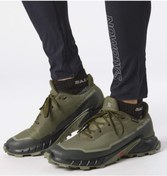 Resim Salomon Alphacross 5 Gtx Gore-Tex® L47310300 Outdoor Erkek Patika Koşu Ayakkabısı HAKİ 