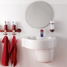 Resim Geberit Bambini Fotoselli Çocuk Lavabo Bataryası Elektirikli 