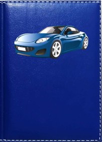 Resim Promosyon Denizi Araba 1 Görselli Lacivert Ruhsat Kabı 