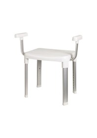 Resim Primanova Cappadocia Kol Destekli Banyo Taburesi Sandalye M-Kv24 Beyaz 