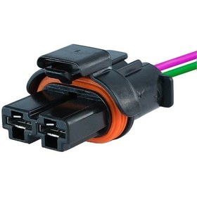 Resim Fan Motor Soketi 2 Pin Kablolu 