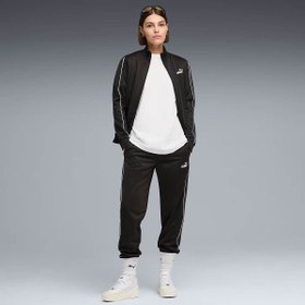 Resim Puma Poly Siyah Kadın Eşofman Takımı 691904-01 