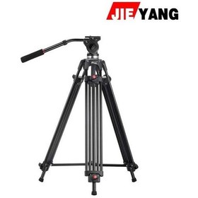 Resim Jieyang Jy0508A Hidrolik Çantalı Video Tripod 