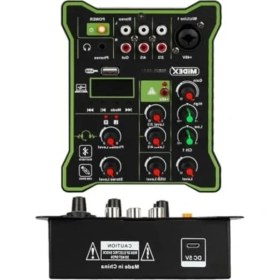 Resim Hakay Stüdyo Kayıt Için Ses Kartlı Mixer - 48V Phantom Power 
