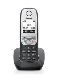 Resim Gigaset A415 Duo Dect Telefon Siyah-Gri 