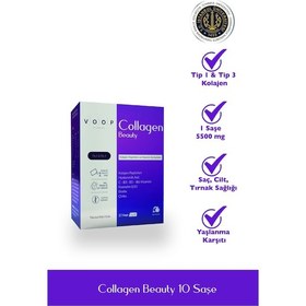 Resim Voop Collagen Beauty Tip 1 ve Tip 3 10 Saşe 