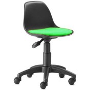 Resim Siyah Plastik Yeşil Kumaş Çocuk Koltuğu 6-12 Yaş 