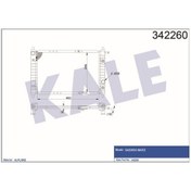 Resim Kale Oto Radyatör 342260 Radyatör Daewoo Matız Al-pl-brz 