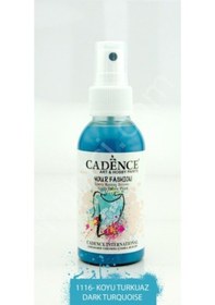 Resim Cadence Your Fashion Sprey Kumaş Boyası - 1116 Koyu Turkuaz 