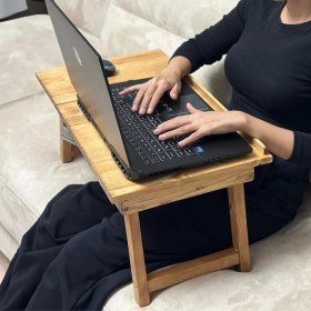 Resim Pawn Mark Company Katlanabilir Notebook Laptop Sehpası Ayarlanabilir Dizüstü Bilgisayar Masası Taşınabilir Portatif 