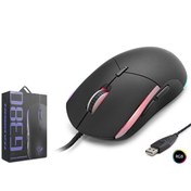 Resim Hadron G380 3600dpi RGB Ledli 1.50mt USB Kablolu Oyuncu Mouse - Siyah 