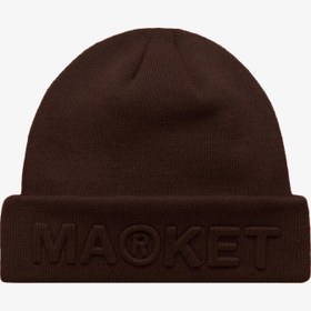Resim Market Knit Erkek Kahverengi Bere 