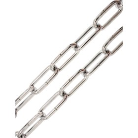 Resim Etsylight Avize Zinciri, Metal Zincir, Toptan Zincir ( 5 Metre ) Nikel Renk 