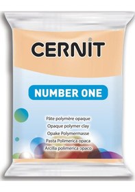 Resim Cernit Polimer Kil Seramik Hamuru Number One 56gr 423 Peach 