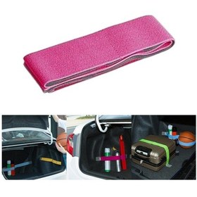 Resim Homyl Rv Suv Için Araba Gövde İstifleme Organizatör Pembe-40cm 