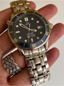 Resim Omega Seamaster Chronometer 41mm Çelik Kordon Erkek Kol Saati 2. 
