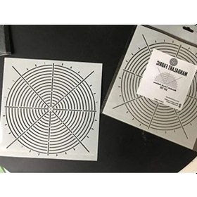 Resim Teknik Şablon 20 Cm X 20 Cm Ölçülerinde 0 
