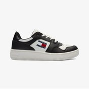 Resim Tommy Hilfiger Tommy Jeans Retro Basket Ess Kadın Beyaz Sneaker 