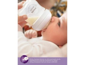 Resim Uravas Store Mey Ithalat® Doğal Tepkili Natural Response Pp Biberon 260 ml 1+ Ay Mavi 